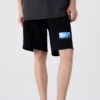 Pantaloni scurți Chucks Retro Collegiate Mărimi asiatice „Negru”