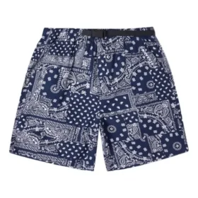 Pantaloni scurți cu model Paisley Mărimi asiatice „Navy”