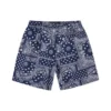 Pantaloni scurți cu model Paisley Mărimi asiatice „Navy”