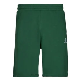Pantaloni scurți din fleece cu croială standard și model în formă de stea brodat, potrivire universală, mărimi asiatice „Verde” Pantaloni scurți din fleece cu croială standard și model în formă de stea brodat, potrivire universală, mărimi asiatice „Verde”