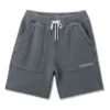 Pantaloni scurți din fleece premium Mărimi asiatice „Gri”