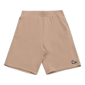 Pantaloni scurți din material French Terry cu patch-uri Go-To Sneaker, mărimi asiatice „Beige” Pantaloni scurți din material French Terry cu patch-uri Go-To Sneaker, mărimi asiatice „Beige”