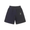 Pantaloni scurți din tricot de lungime medie cu logo Mărimi asiatice „Negru”