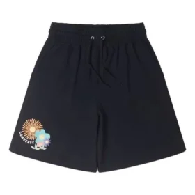 Pantaloni scurți din tricot Grow Together, mărimi asiatice „Negru” Pantaloni scurți din tricot Grow Together, mărimi asiatice „Negru”