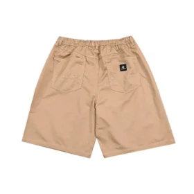 Pantaloni scurți largi cu 5 buzunare, mărimi asiatice „Kaki” Pantaloni scurți largi cu 5 buzunare, mărimi asiatice „Kaki”