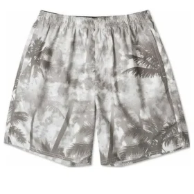 Pantaloni scurți Palm Trees 7″ Mărimi asiatice „Black Palm”