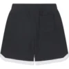 Pantaloni scurți Retro Knit 9″ Mărimi asiatice „Negru”