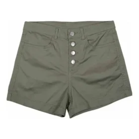 Pantaloni scurți sportivi cu talie înaltă Mărimi asiatice „Olive Green”