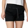 Pantaloni scurți utilitari din sârgă, mărimi asiatice „Negru”