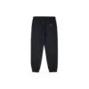 Pantaloni sport/pantaloni/pantaloni de jogging Converse pentru bărbați, de culoare solidă, cu talie înaltă, negri