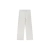 Pantaloni tricotati cu logo Mărimi asiatice „Ivory”