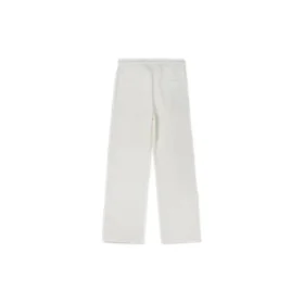 Pantaloni tricotati cu logo Mărimi asiatice „Ivory”