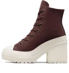 Pantofi Chuck 70 De Luxe cu toc din piele de căprioară „Eternal Earth”