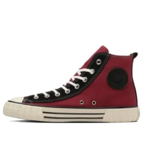 Pantofi Chuck Taylor All Star US RIBBED HI „Roșu Negru”