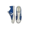 Pantofi de skateboarding retro casual Star Player unisex albastru alb
