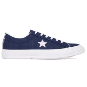 Pantofi One Star Ox din pânză Albastru/Alb
