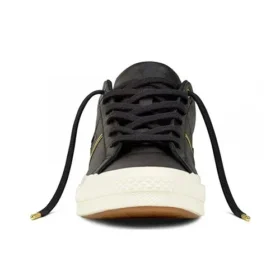 Pantofi One Star OX „Negru/Alb” din piele