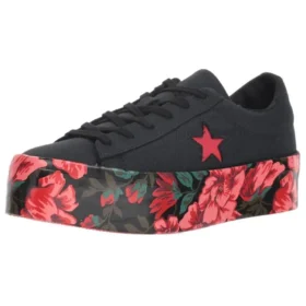 Pantofi One Star Ox Negru/Roșu