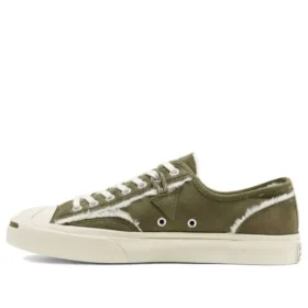 Piele căptușită cu blană artificială Jack Purcell „Green White”