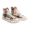 Plaid Chuck 1970s „Creamwhite Gray”