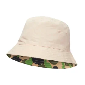 Pălărie reversibilă de tip bucket „Camo Green”