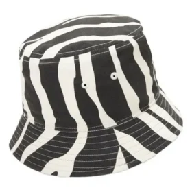 Pălărie reversibilă Zebra Bucket „Black”