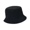 Pălărie tip bucket cu logo mare în carouri „Black”