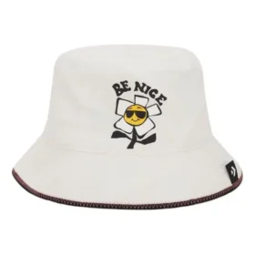 Pălărie tip sac din cambric „Egret”
