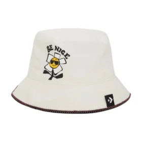 Pălărie tip sac din cambric „Egret”