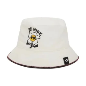 Pălărie tip sac din cambric „Egret”