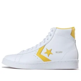 Pro Leather High „White Amarillo”