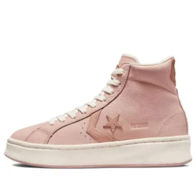 Pro Leather Lift Platform High „Pink Clay”