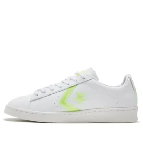 Pro Leather Low „Colecția Hi-Vis – Alb Lemon Neon”