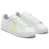 Pro Leather Low „Colecția Hi-Vis – Alb Lemon Neon”
