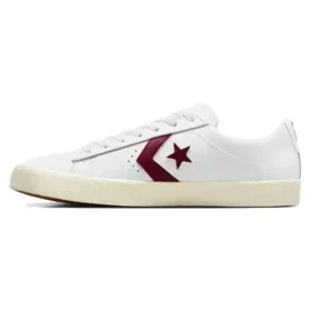 Pro Leather Vulc Pro „Alb-Bordeaux intens”