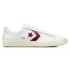 Pro Leather Vulc Pro „Alb-Bordeaux intens”