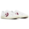 Pro Leather Vulc Pro „Alb-Bordeaux intens”