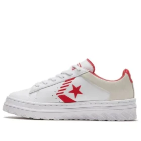 Pro Leather X2 Low „Rivals Edition – Alb Roșu”