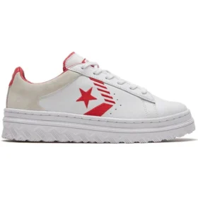 Pro Leather X2 Low „Rivals Edition – Alb Roșu”