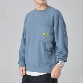 Pulover Carpenter Crew Mărimi asiatice „Lakeside Blue”