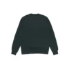 Pulover casual sport Converse pentru bărbați cu logo, guler rotund, negru închis
