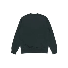 Pulover casual sport Converse pentru bărbați cu logo, guler rotund, negru închis
