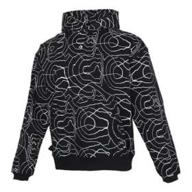 Pulover casual sportiv pentru bărbați Converse, cu glugă, căptușit cu fleece, imprimeu Splash Ink pe toată suprafața Pulover casual sportiv pentru bărbați Converse, cu glugă, căptușit cu fleece, imprimeu Splash Ink pe toată suprafața