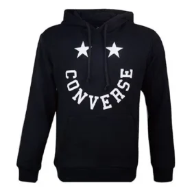 Pulover cu imprimeu grafic pentru bărbați Converse, negru Pulover cu imprimeu grafic pentru bărbați Converse, negru