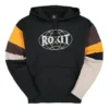 Pulover pentru bărbați Converse x Rokit cu îmbinări încrucișate, negru