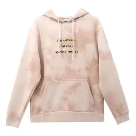Pulover sport casual Converse Tie Dye Gradient pentru bărbați, roz