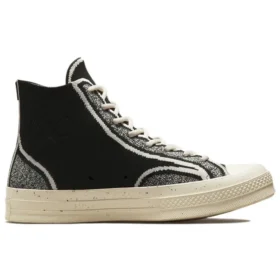 Renew Chuck 70 Knit High „Black Egret”