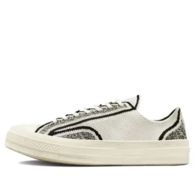 Renew Chuck 70 Knit Low „Egret Black”