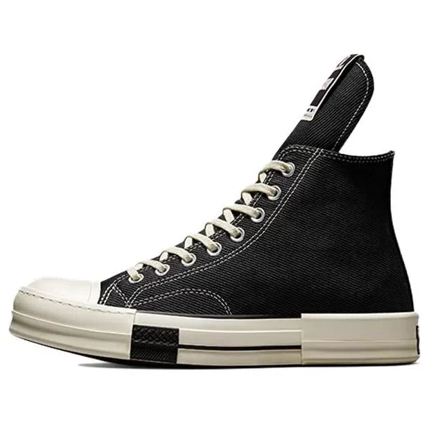 Rick Owens x DRKSHDW DRKSTAR Chuck 70 High „Negru” Rick Owens x DRKSHDW DRKSTAR Chuck 70 High „Negru”