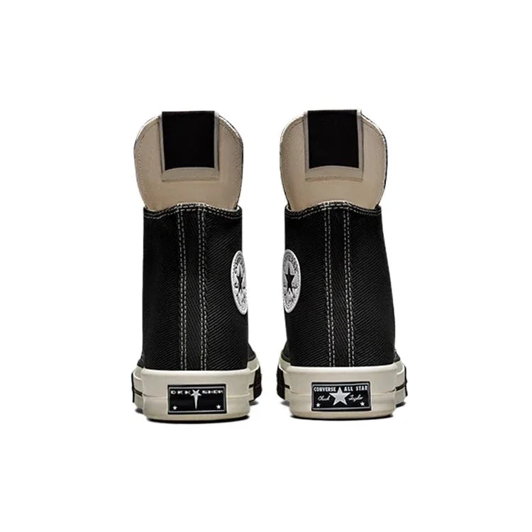 Rick Owens x DRKSHDW DRKSTAR Chuck 70 High „Negru” Rick Owens x DRKSHDW DRKSTAR Chuck 70 High „Negru”